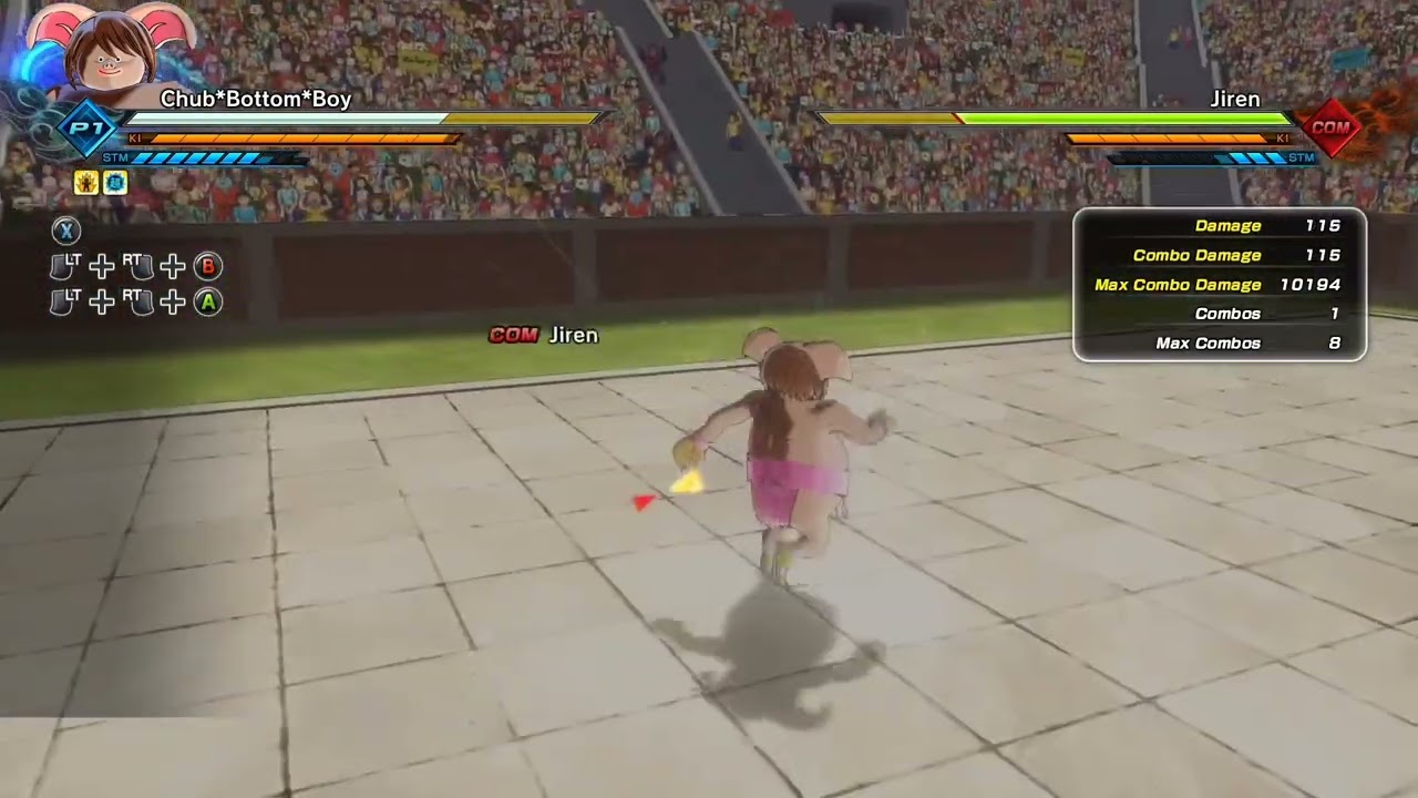Xenoverse 2: Grounded Male Majin Grab/Throw Into High Damage Ultimates. 4-11-23.