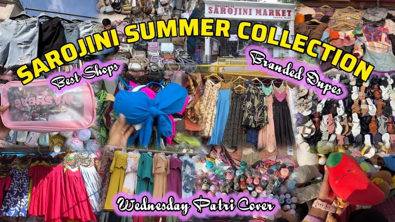 Sarojini Nagar Market Delhi | Latest Wednesday Collection| Summer Collection With Shop| 2026 | Nishu