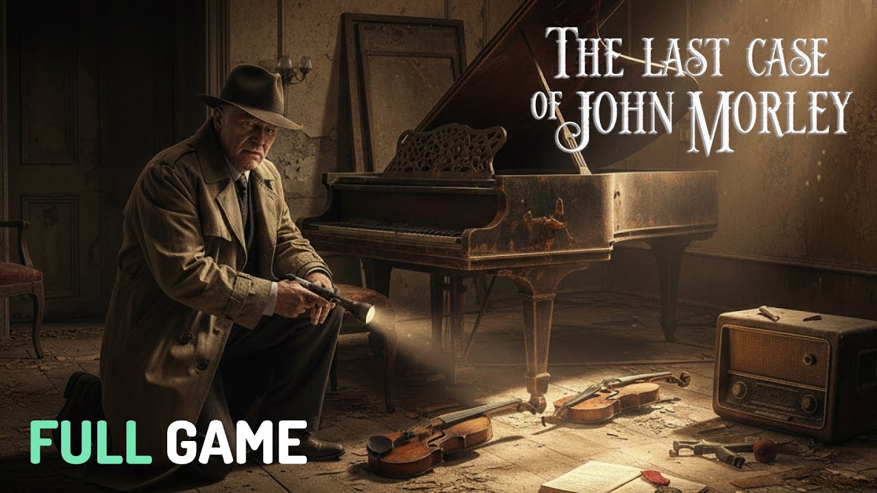 The Last Case of John Morley | Full Game Walkthrough | No Commentary | A Noir Adventure Gameplay