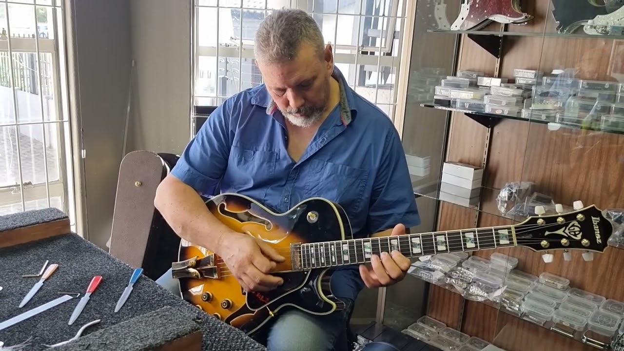 Amazing Ibanez GB10SE Guitar! #ibanezguitars #Ibanezgb10se #georgebenson #georgebensonmodel #jazzbox