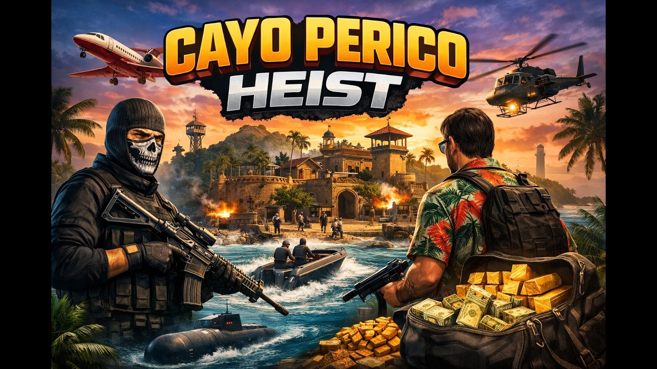 GTA V | CAYO PERICO HEIST | FAST GUIDE | HARD | 1440p