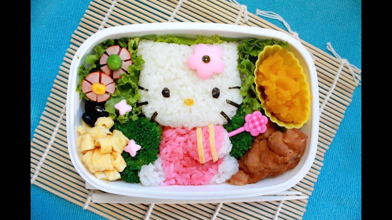 キティちゃん弁当 - Hello Kitty Bento