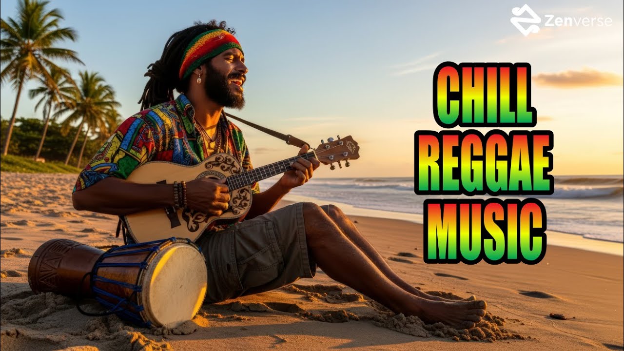 Chill Reggae Music for Sleep & Study 🌙 Relaxing Reggae Playlist for Stress Free Nights