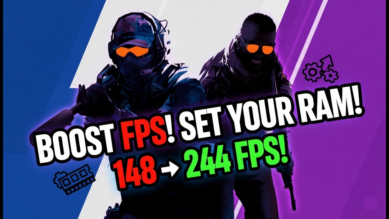Counter Strike 2 - Boost FPS! Only with RAM! #cs2 #fps