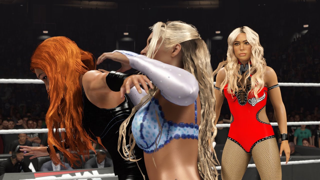 RAW ELIMINATION CHAMBER QUALIFYING MATCH! Stratton vs Dupri vs Lynch + Nikki Bella attacks Tiffany!