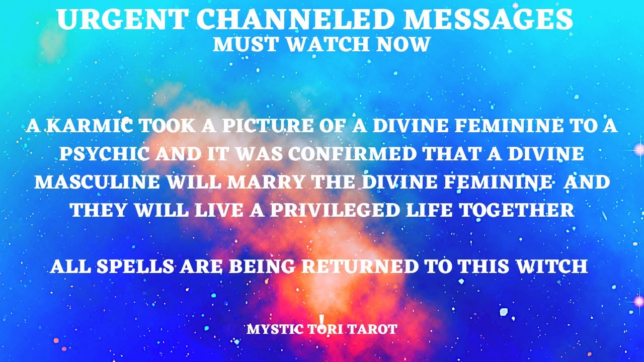 🚨🤯MUST HEAR~ A PSYCHIC CONFIRMED TO THE KARMIC THAT A MASCULINE IS MARRYING A DIVINE FEMININE..
