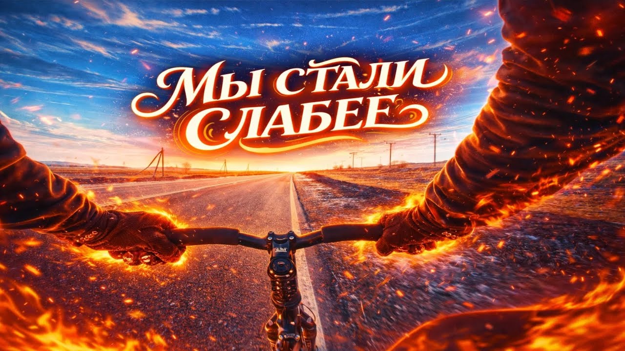 💪Велосипед сделает тебя сильным.