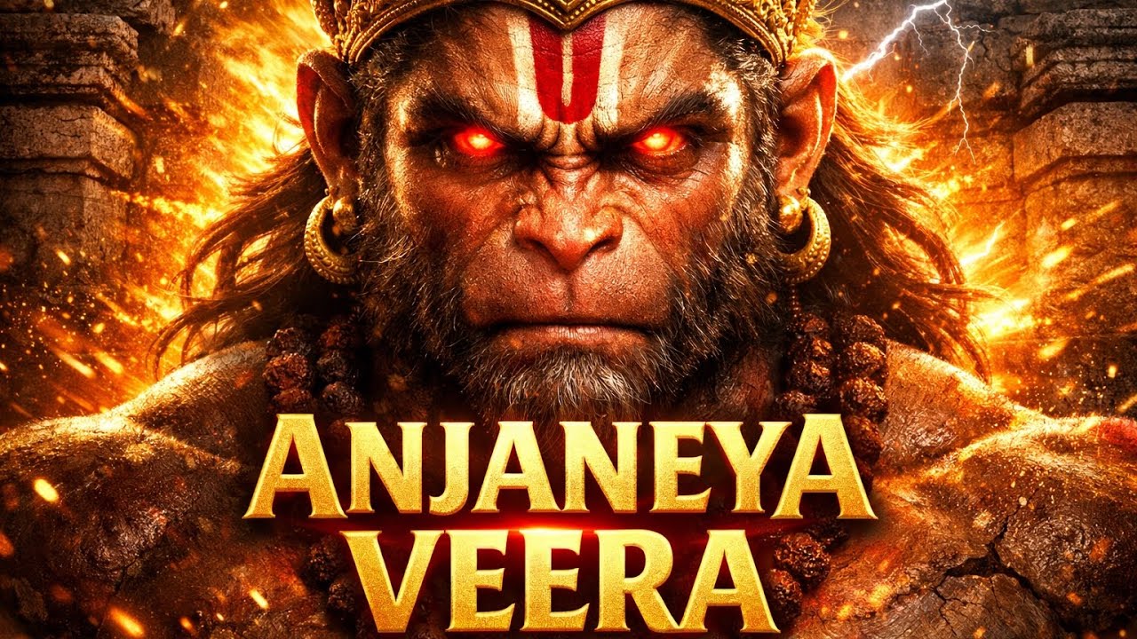 ANJANEYA VEERA 🔥 Fierce Hanuman Chant | Goosebumps Sanskrit A Cappella | Divine Power || OM MURUGA 