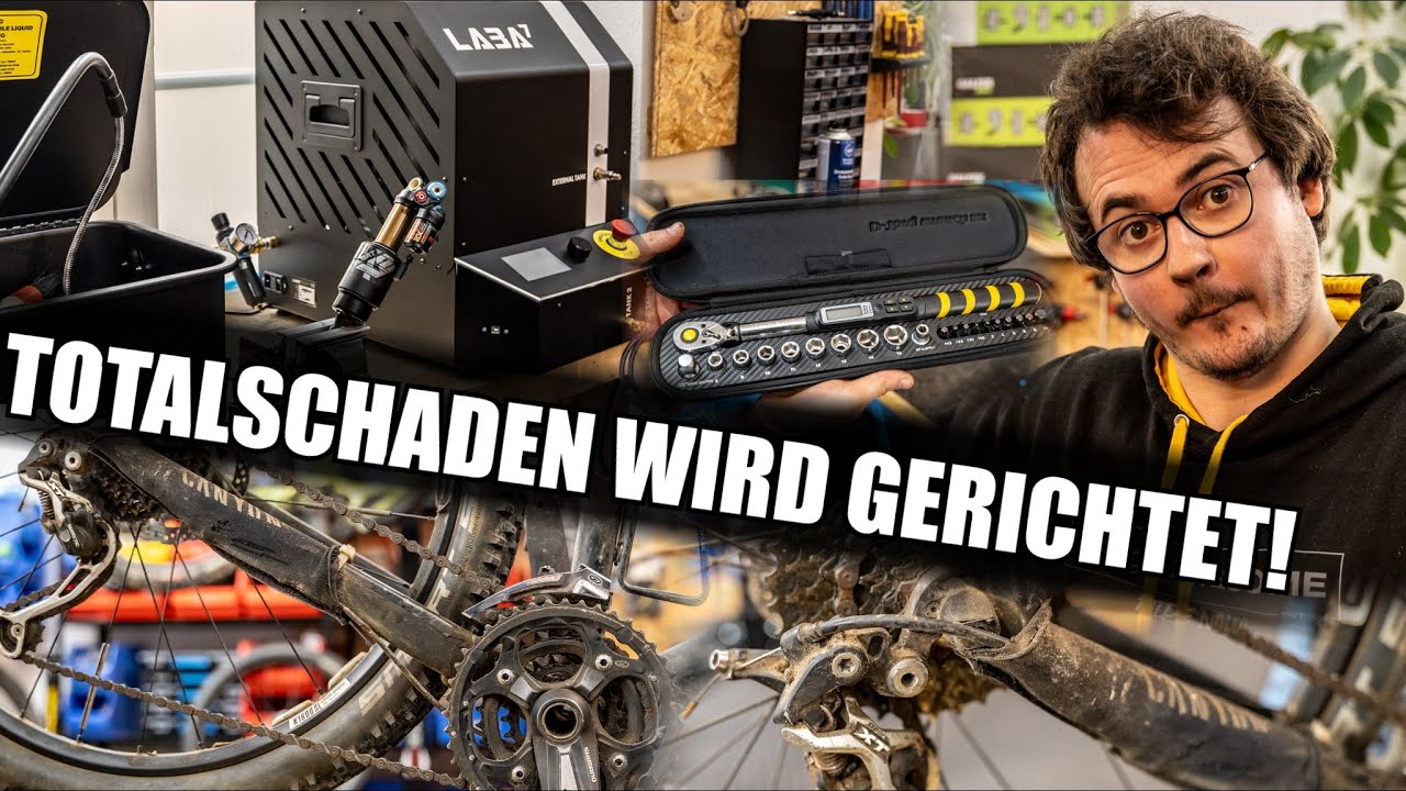 NEUER DIGITALER DREHMOMENTSCHLÜSSEL + LABA 7 VAKUUMPUMPE + CANYON TOTALSCHADEN WIRD REPARIERT