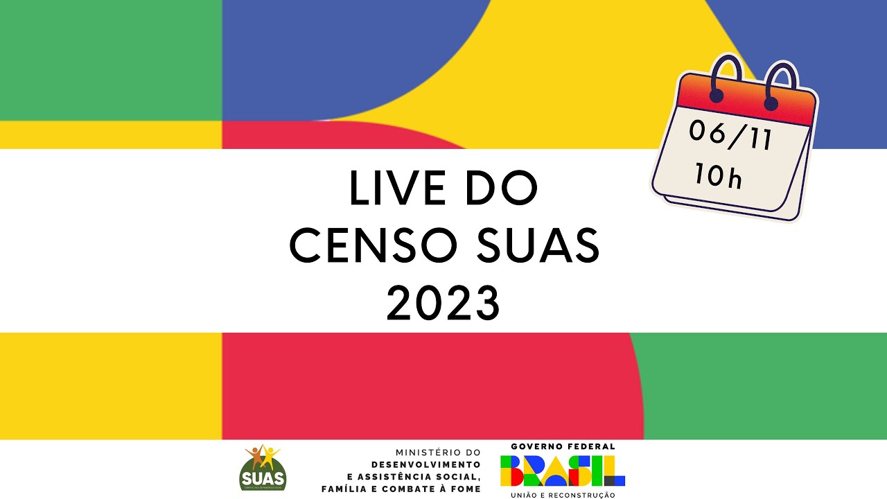 LIVE CENSO SUAS 2023