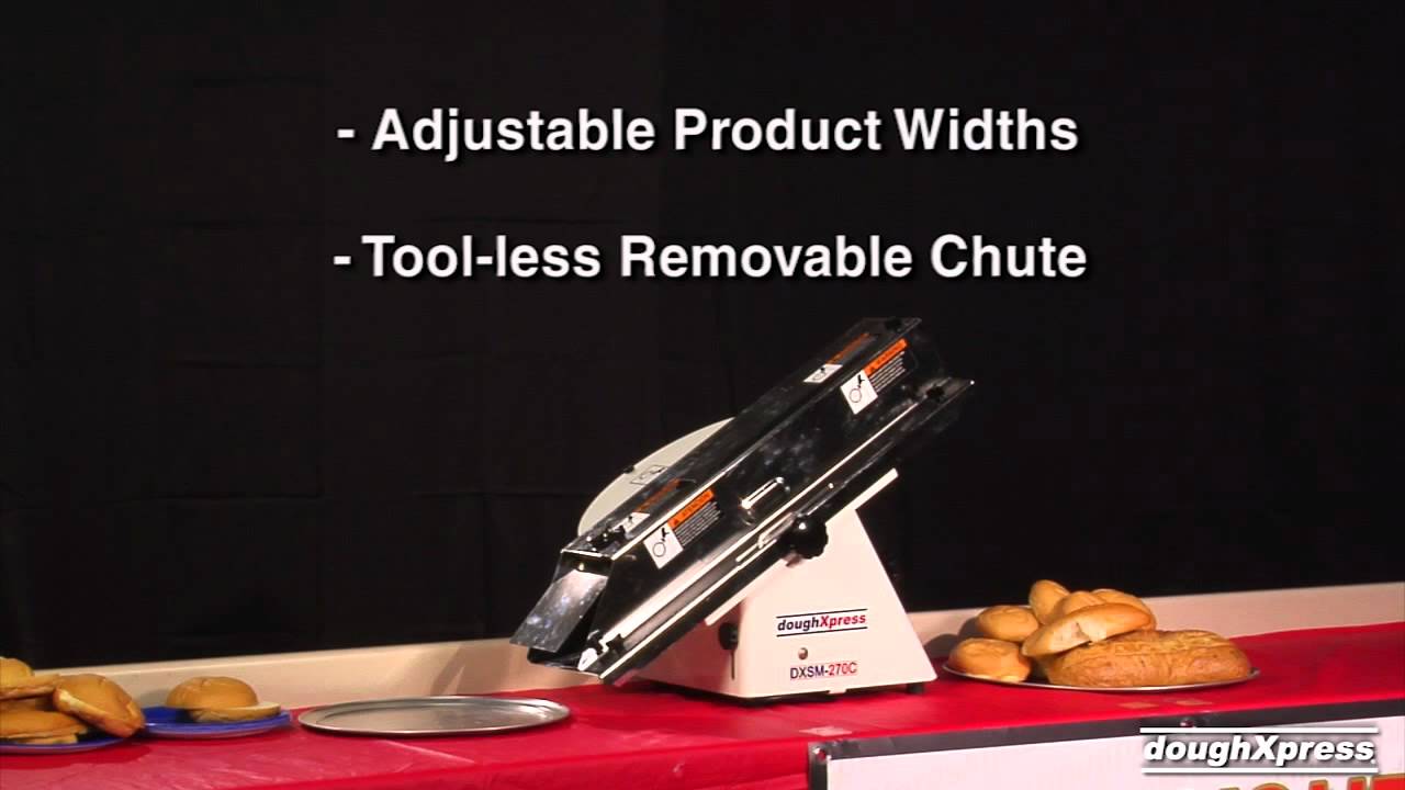 doughXpress® - Bun & Bagel Slicer