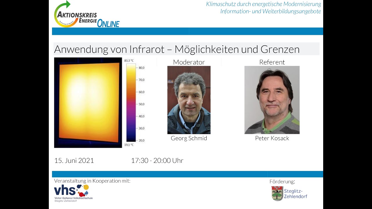 Anwendung Infrarotheizung - Möglichkeiten und Grenzen