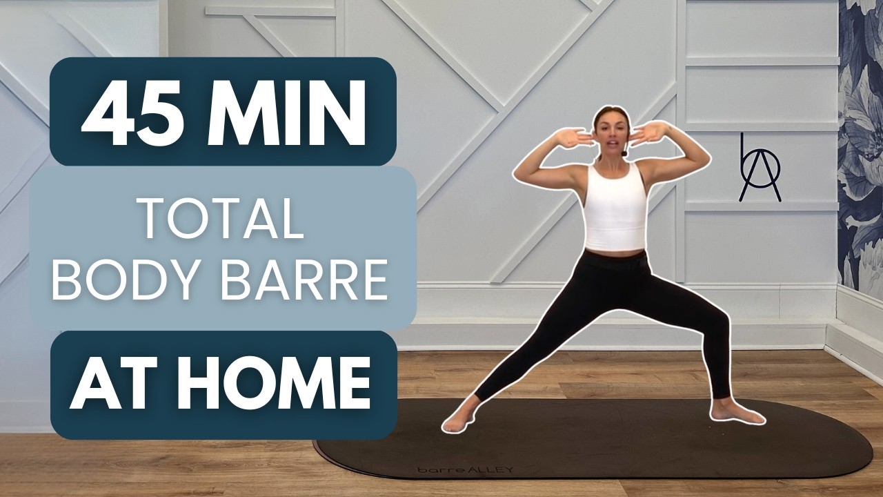 Full Body Barre Routine | Tone Every Muscle | At Home Workout