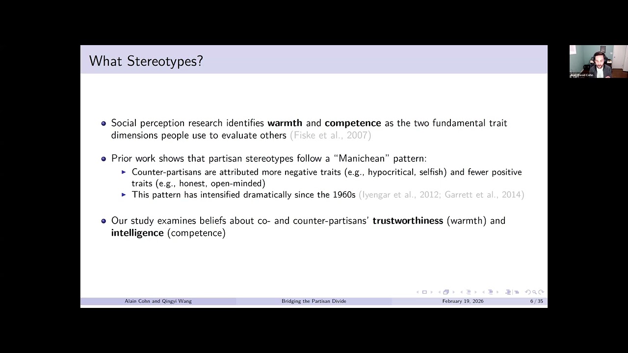 TeDCog Seminar (19 February 2026): Alain Cohn