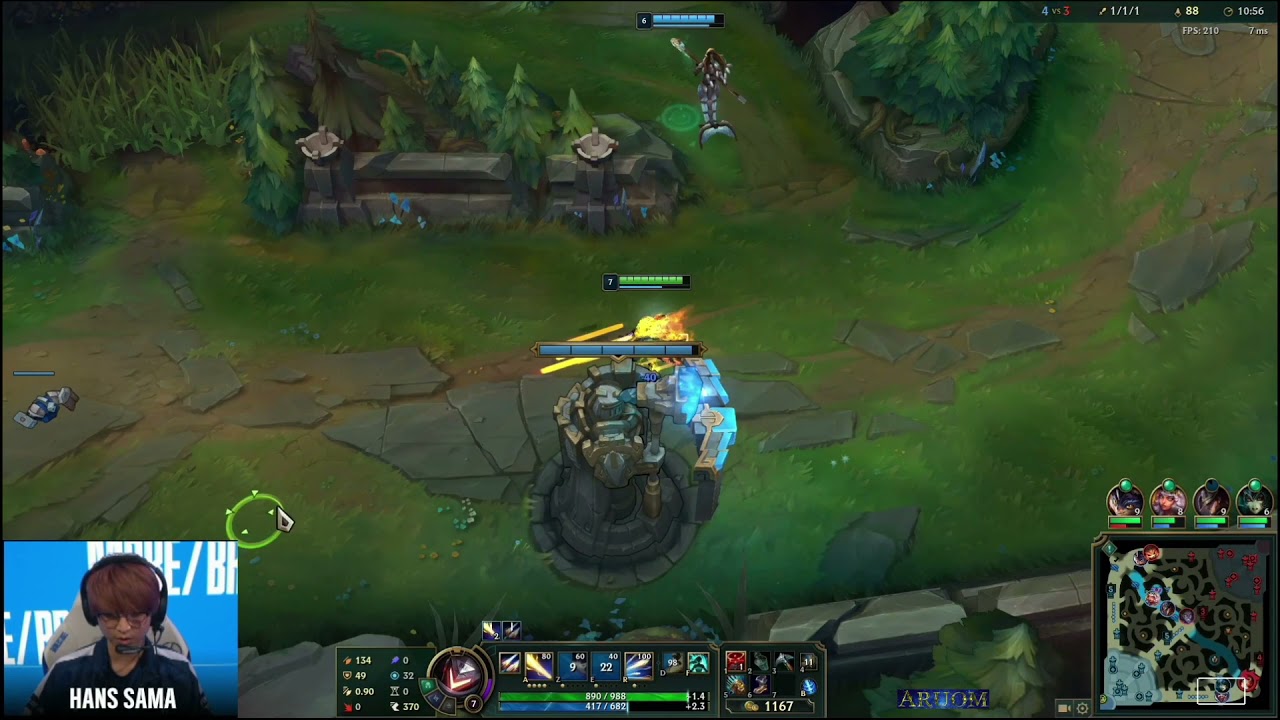 Hans Sama Lucian POV / RGE vs C9 [WORLDS]