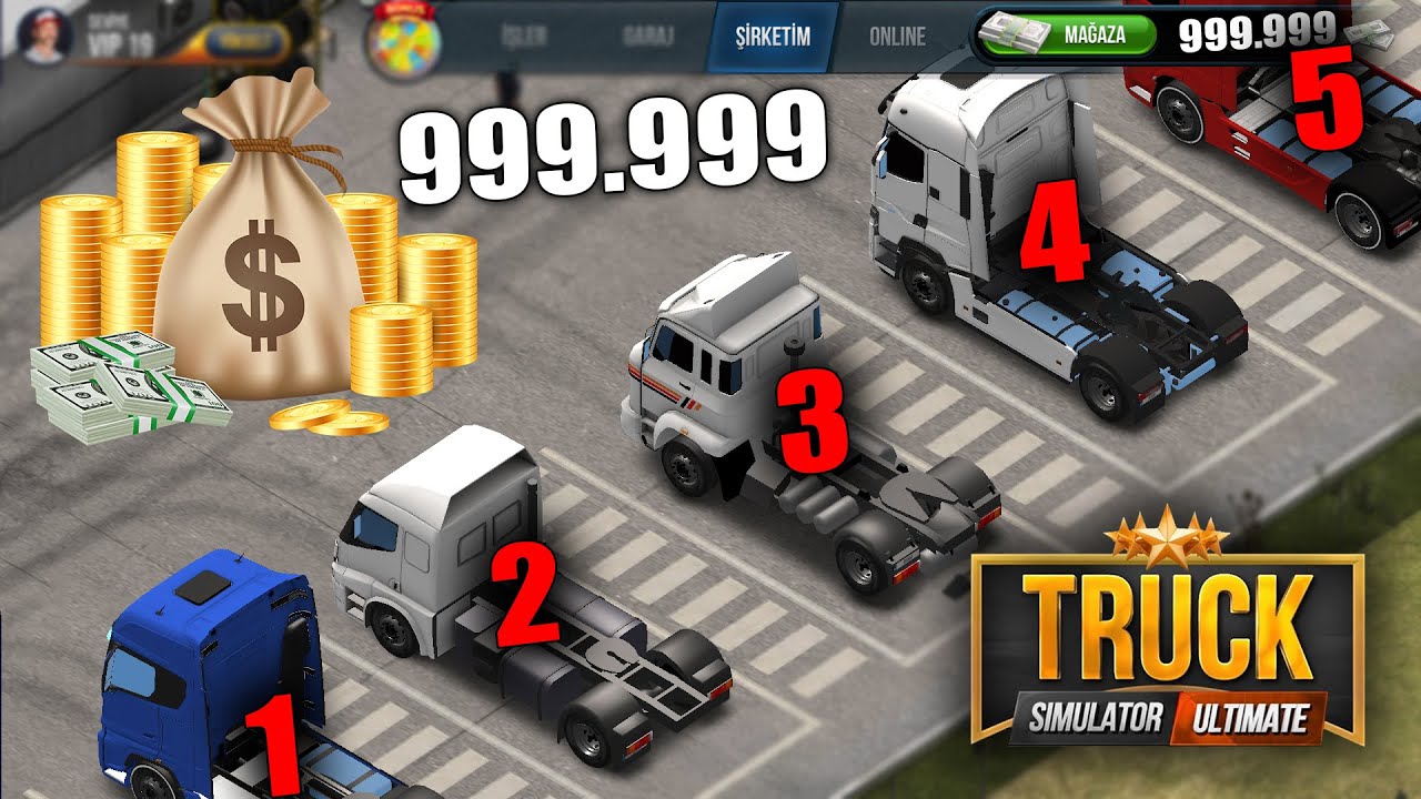 KOLAY PARA KAZANMA TAKTİĞİ !! OTURDUĞUNUZ YERDEN PARA KAZANIN | TRUCK SIMULATOR: ULTIMATE