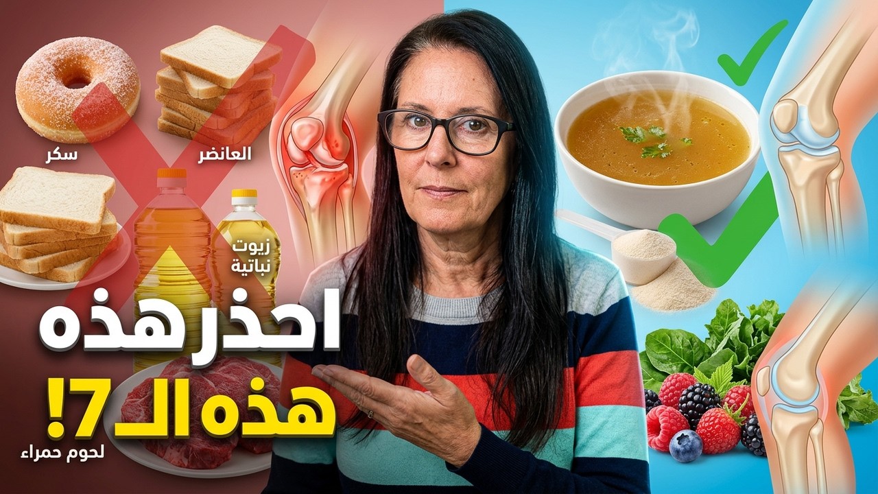 السر المخفي وراء ألام المفاصل… 7 أطعمة تدمر المفاصل وبدائل مذهلة