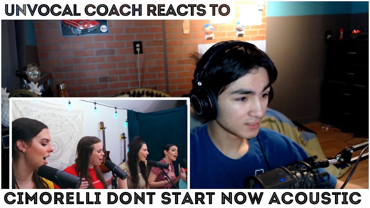 UnVocal Coach REACTS TO: Cimorelli 'Dua Lipa - Don't Start Now (But Sad) [Acoustic Cover]'