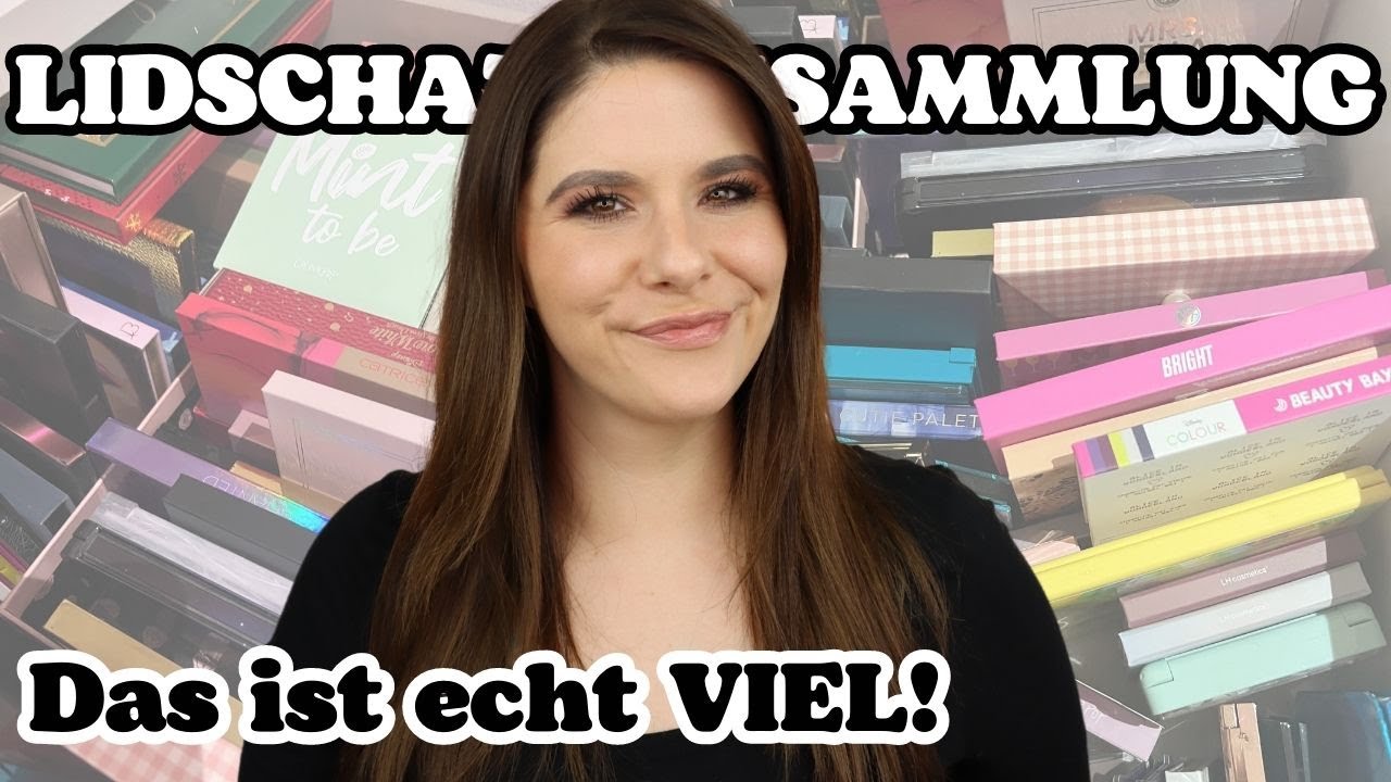 Meine LIDSCHATTEN Sammlung 🔥 ich zeige euch alles #schikitasplace