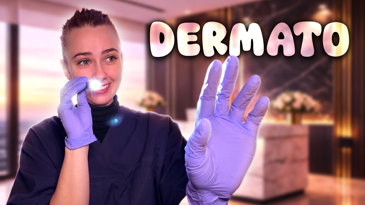 Soin radical, Résultat incroyable - ASMR RP - Dermatologue
