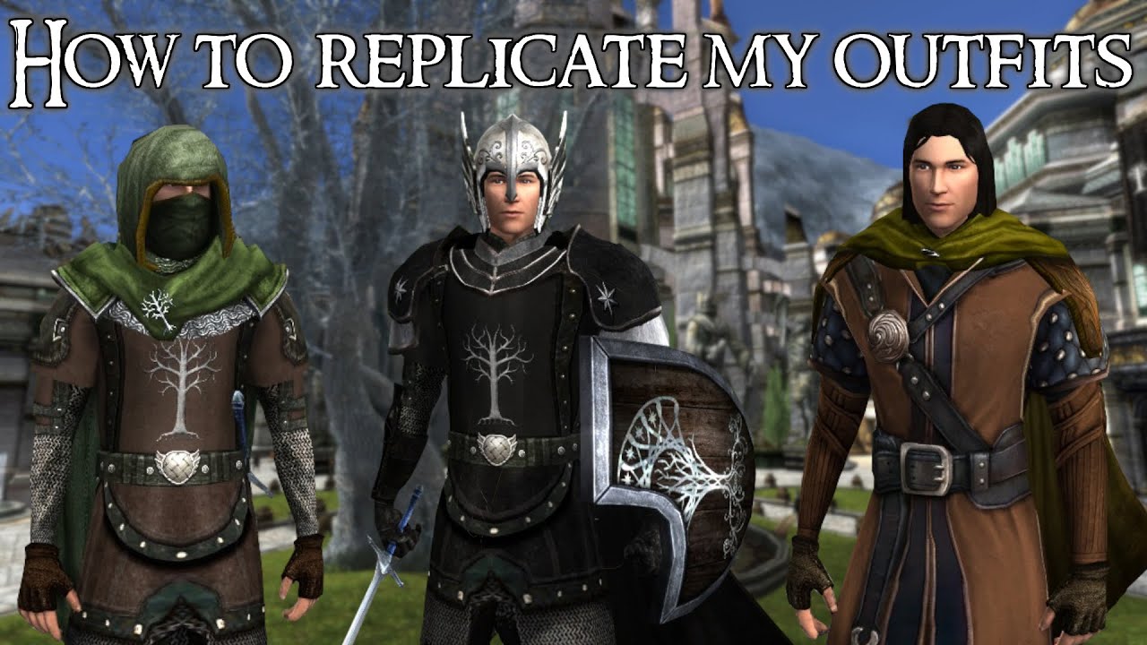 LOTRO | My Gondorian Outfits and Where to Find Them