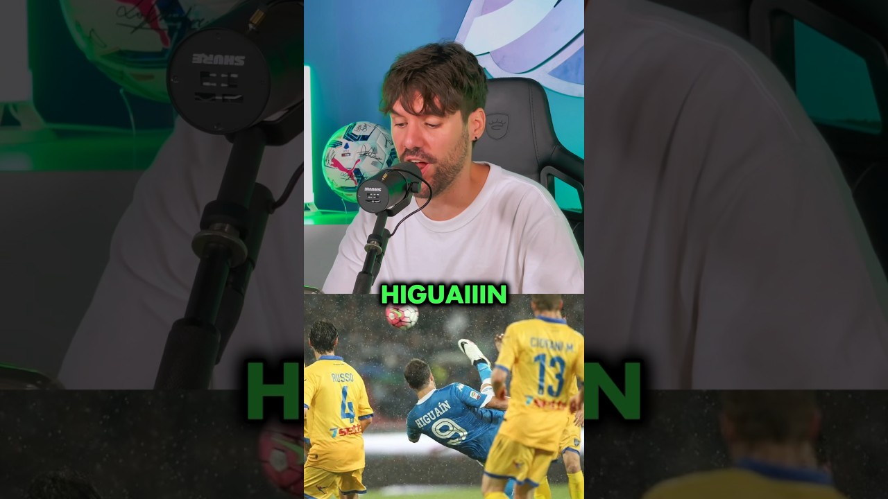 EMATOSHI IMITA COMPAGNONI al GOL DEL RECORD di HIGUAIN 🆚 FROSINONE