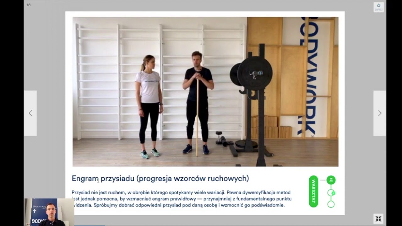 BODYWORK Alfabet ruchu - funkcje platformy