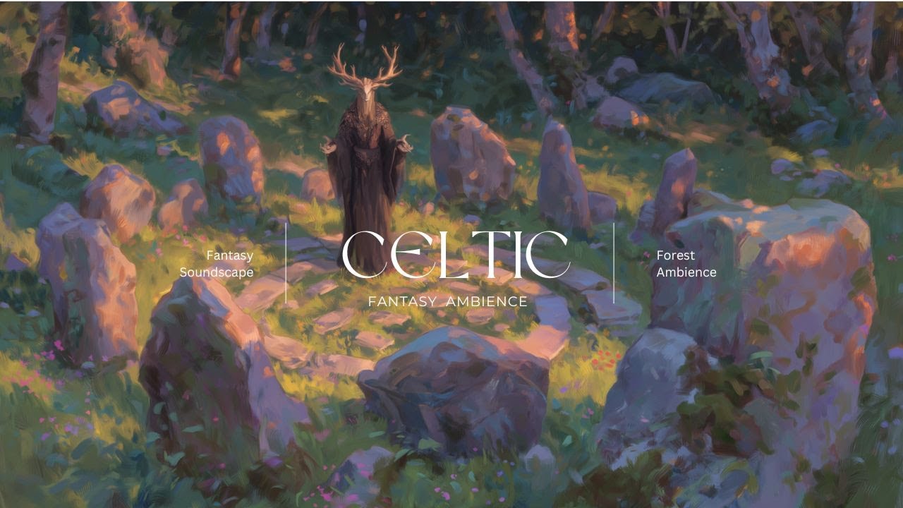 Fantasy Celtic Forest Soundscape | Druid Ritual Music for Immersive RPG Worlds