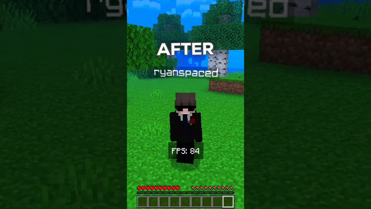 This Texture Pack Increases FPS! #minecraft #texturepvp #minecraftpe #topaddons1