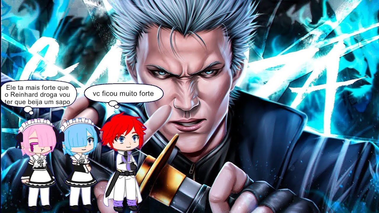 Re:Zero react Rap do Vergil(Gabriza)(parte final do Subaru As Vergil)