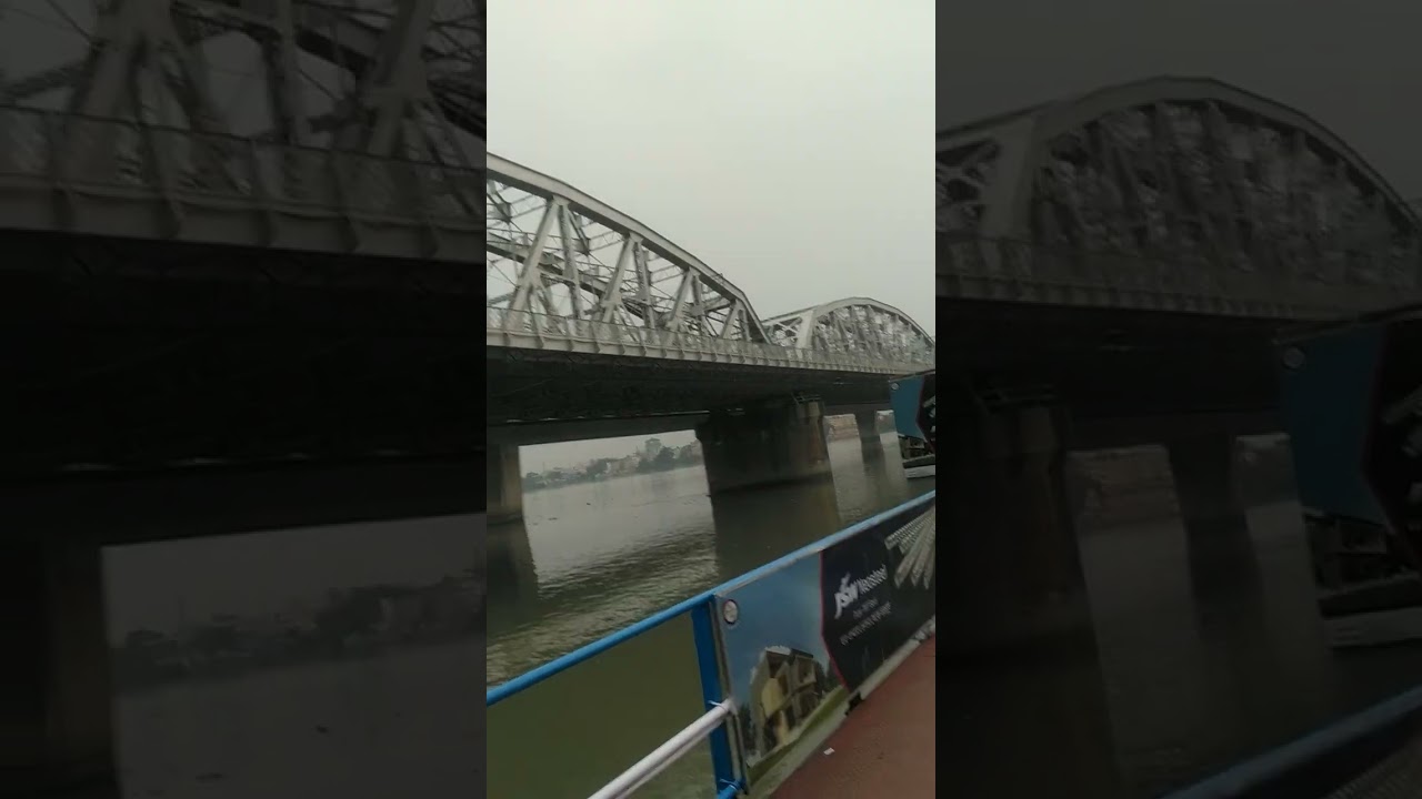 Howrah Bridge 🌉 view #howrahbridge #beautiful #view #viralvideo #kolkata