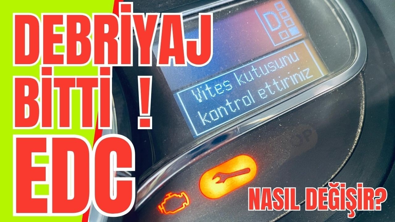 EDC Kavrama Debriyaj Bitti Mi? | Renault Dacia Ootomatik | EDC Konusunda En İyi | OtoTeknik