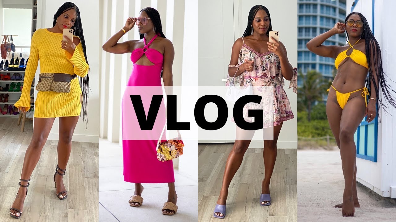 🌴MIAMI WEEKLY VLOG! MY FIRST SWIM WEEK WAS EPIC! FASHION SHOWS, LIT PARTIES & EVENTS 🌴MONROE STEELE