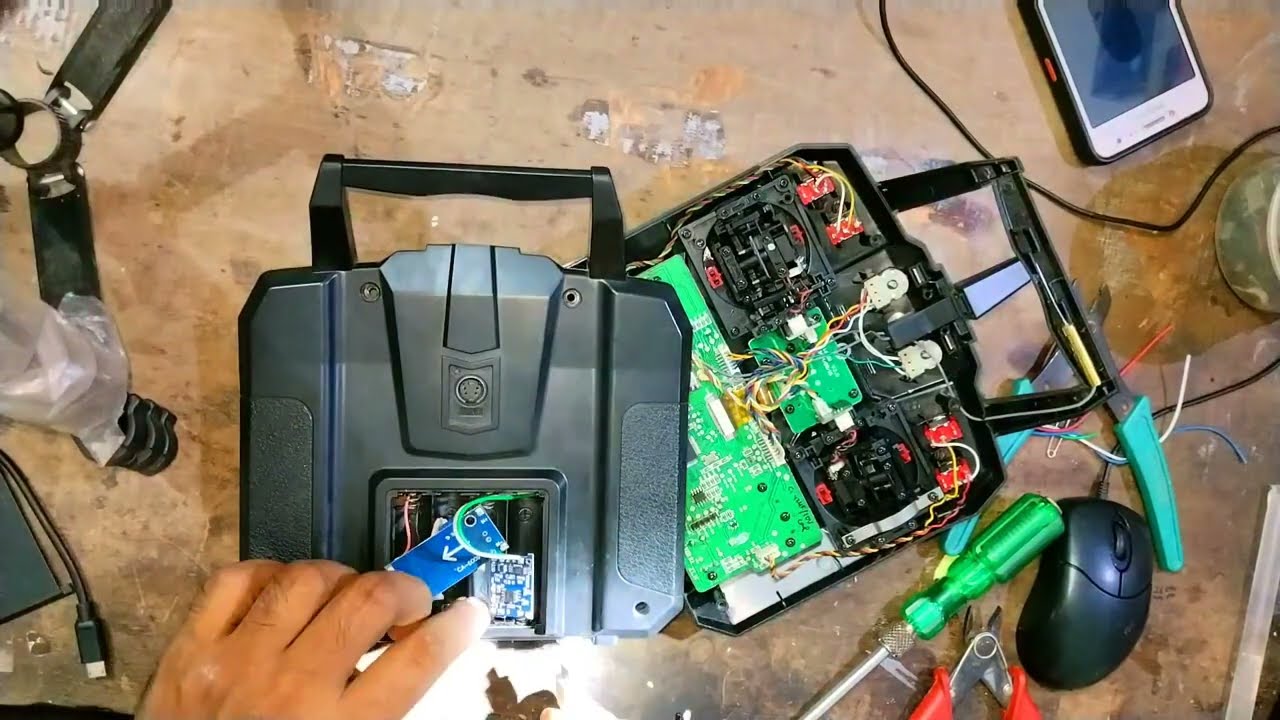Rechargeable fs i6||How to make rechargeable to Flysky fs i6 transmitter||part-1||FS-i6,#ersatyajit