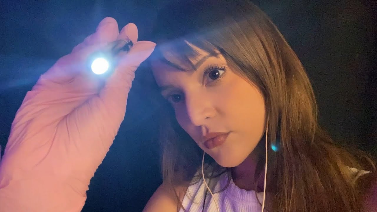 ASMR | EXAME NERVOS CRANIANOS 👩‍⚕️