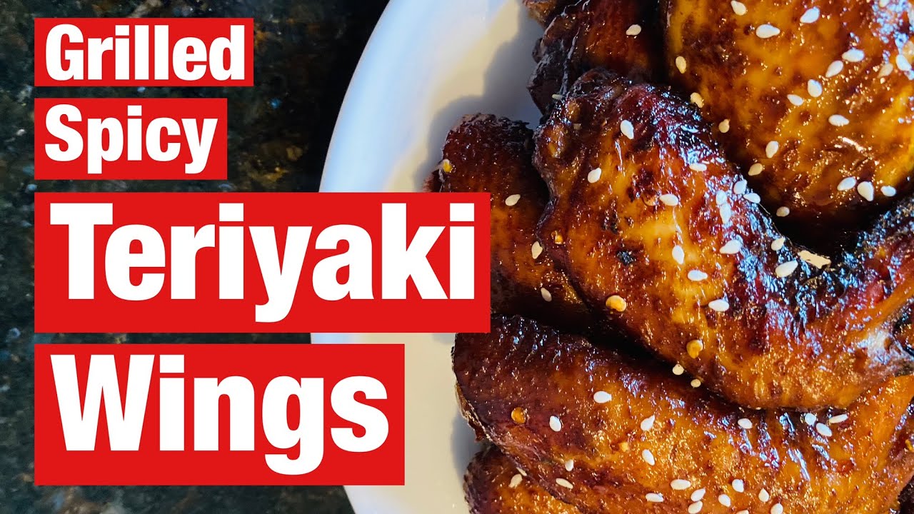 Grilled Spicy Teriyaki Wings