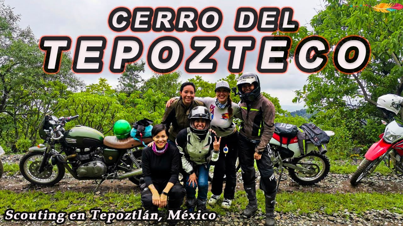 Ruta de EXPLORACION en el CERRO DEL TEPOZTECO / conozco el famoso MIRADOR del LA PERA / BMW Rio Mayo