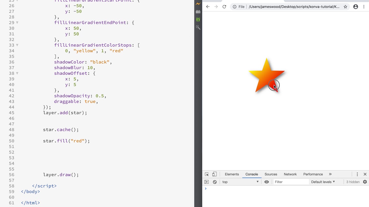 KonvaJS Tutorial, Part 6