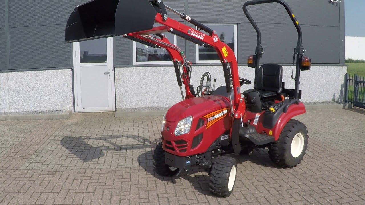 Shibaura SX-25 4wd HST / 0001 Draaiuren / Voorlader