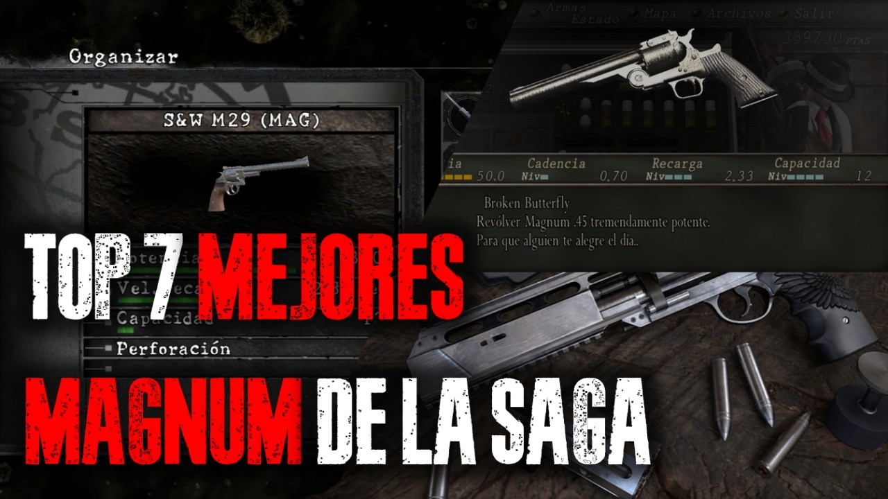 LAS 7 MEJORES MAGNUM DE RESIDENT EVIL (1996-2026)