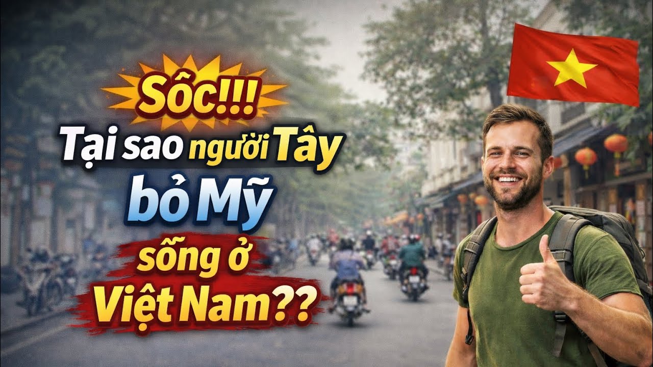 Tại sao người Tây bỏ Mỹ để sống ở Việt Nam – sự thật khiến nhiều người bất ngờ!!