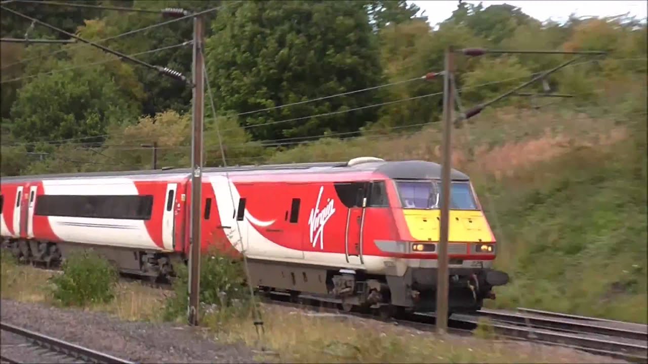 Trains at Hadley Wood Station (with Tones) 22/09/15 - Part 1