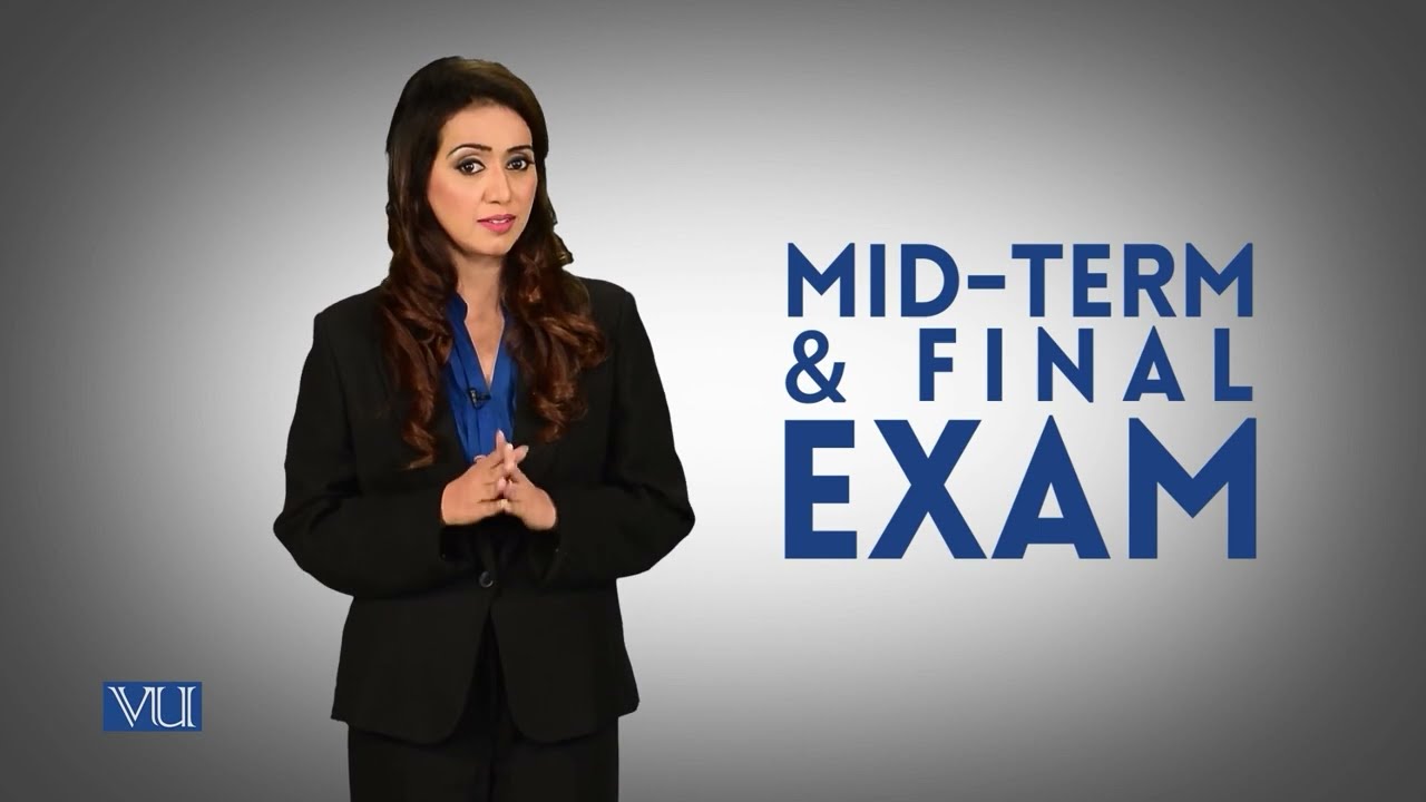 Examination System of Virtual University | E-Learning & Teaching for Faculty | VU001F_Topic081