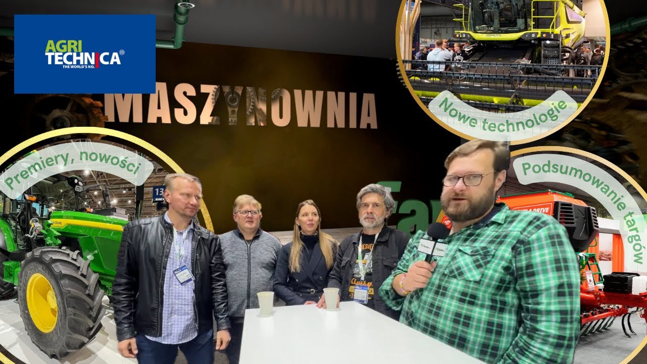 Maszynownia odc. 37 – Agritechnica 2025 - Jak będzie wyglądało rolnictwo przyszłości? | Farmer.pl
