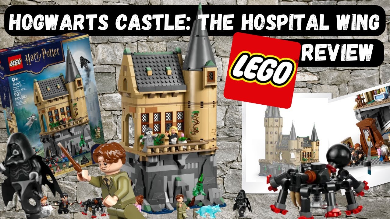 Обзор набора LEGO Harry Potter 2026 «Замок Хогвартс: Больничное крыло» (76463) #lego #harrypotter