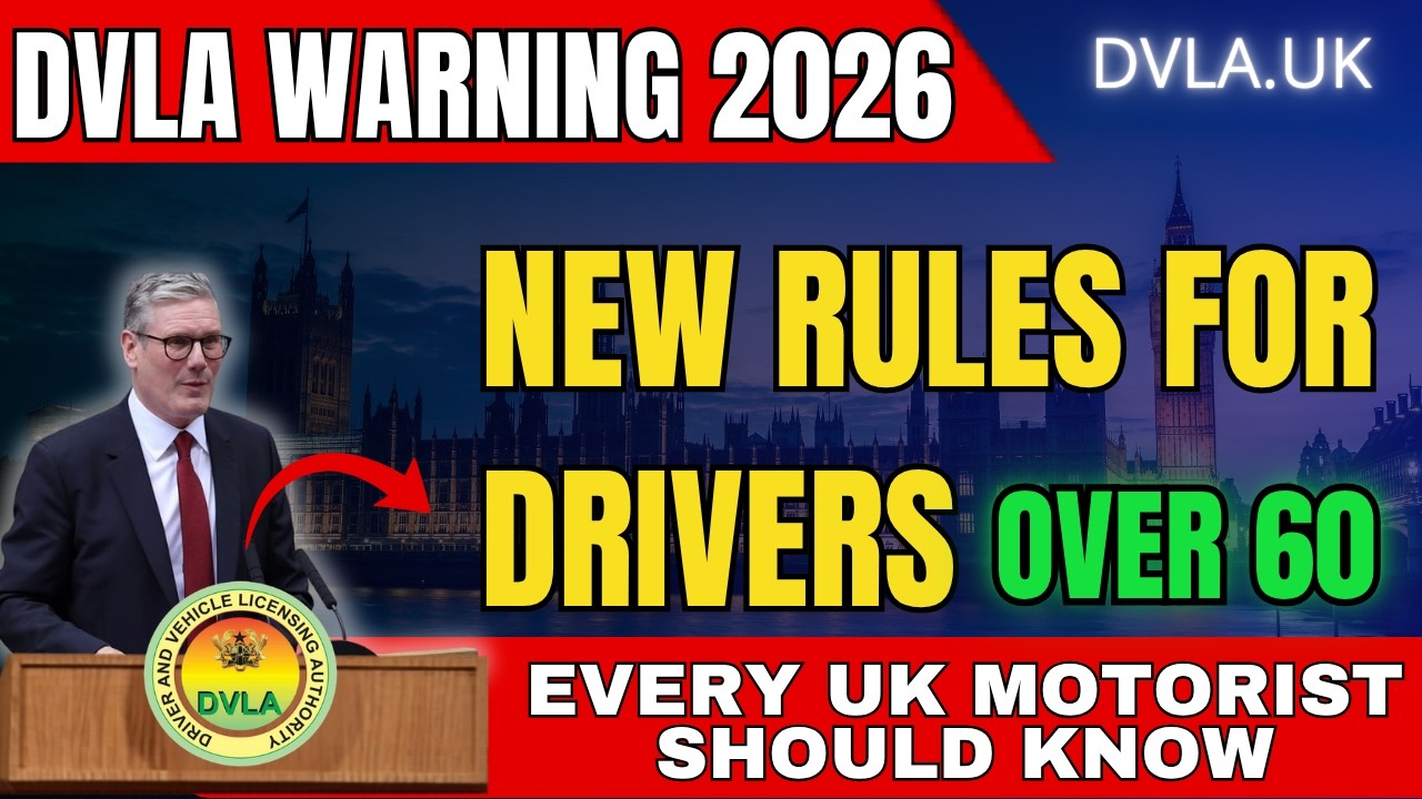 🚨 DVLA Warning: New Rules for Drivers Over 60 Every UK Motorist Should Know (2026)