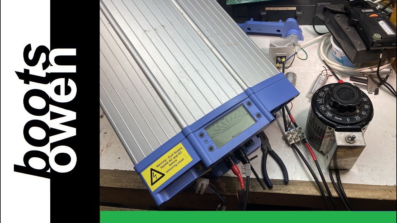 Will it work? Mastervolt XS4300SW grid tie solar inverter on the test bench.
