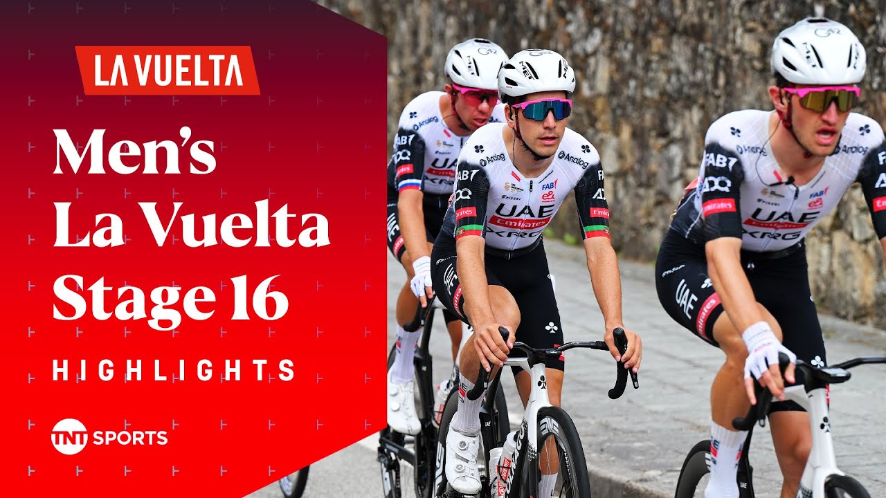 HUGE COMEBACK WIN 💥 | 2025 Men's La Vuelta Stage 16 Race Highlights | TNT Sports Cycling