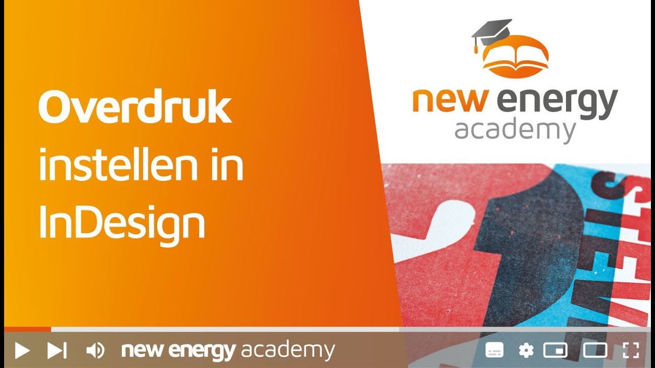 Overdruk instellen in Adobe InDesign