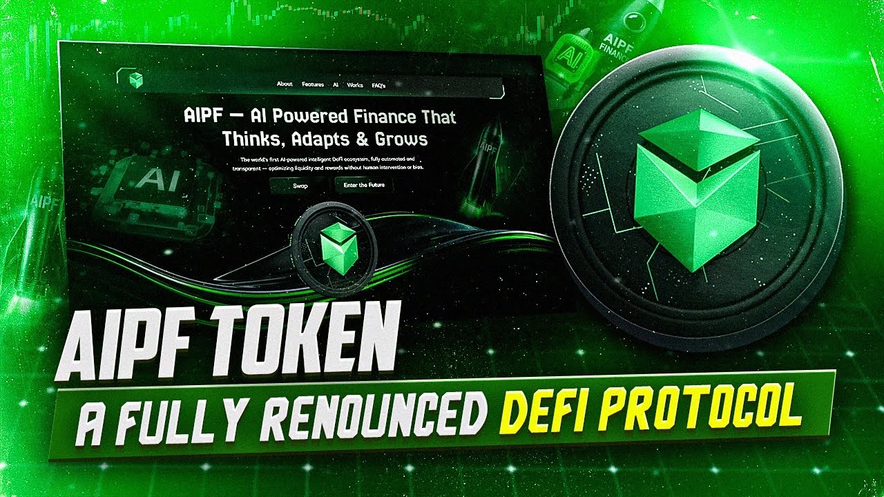 AIPF Token Review | The Future of AI Powered DeFi Finance 🔥
